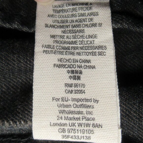 Free People Distressed Denim Moto Jacket with Removable Hood – Size XS - Picture 10 of 11